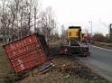 LKW verliert Container Koeln Niehler Ei P074